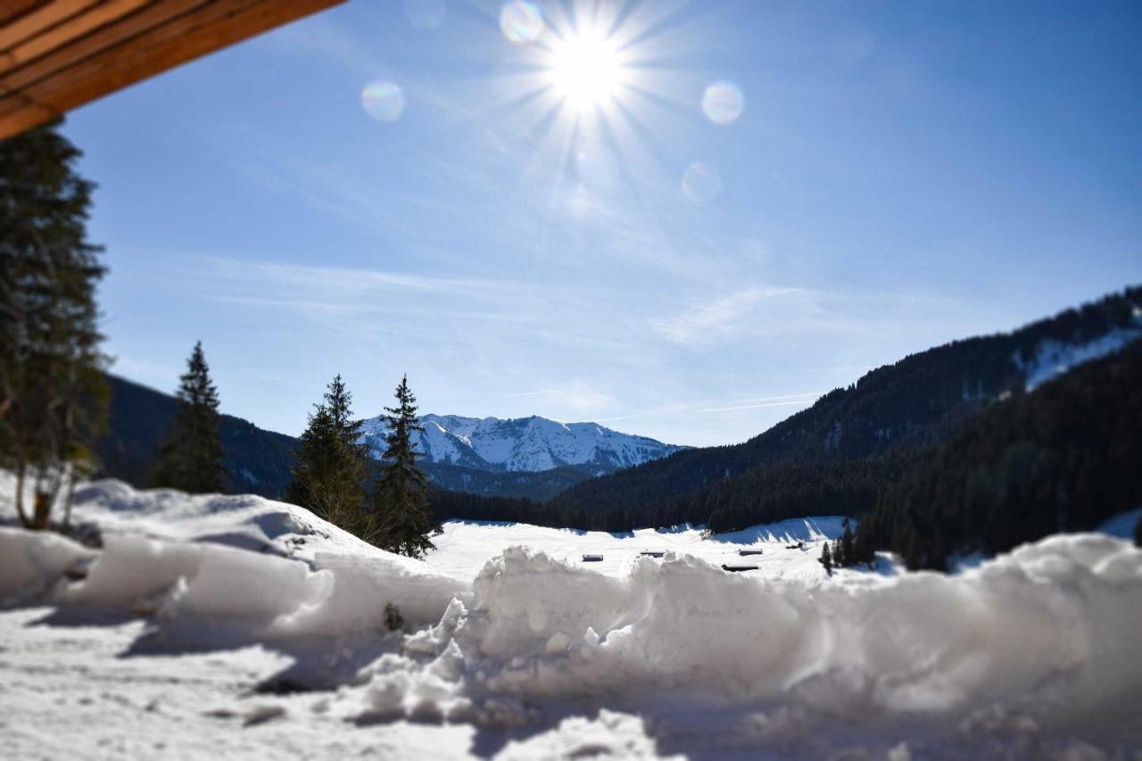 Spitzing Lodge Ferienwohnungen - Wanderparadies In Den Bergen Spitzingsee Bagian luar foto